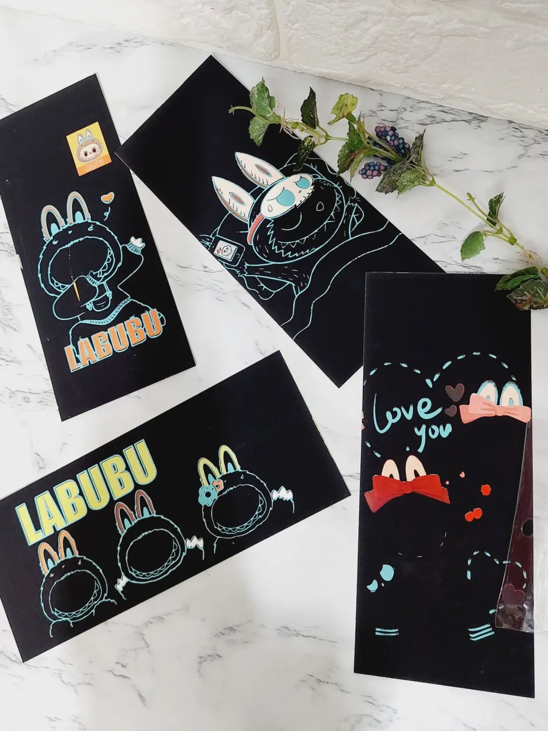 اسکرچ های رنگی جذاب