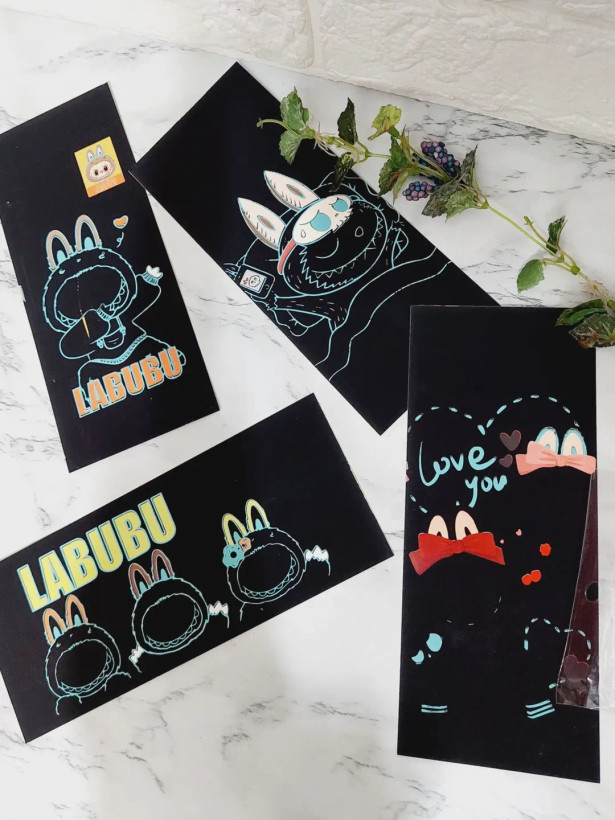 اسکرچ های رنگی جذاب