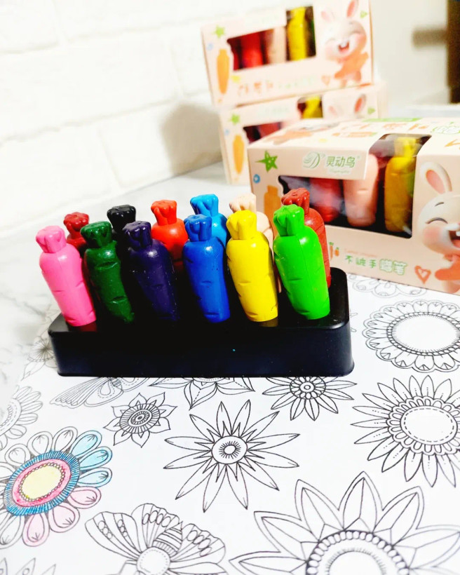 مداد شمعی جادوئی مدل هویج