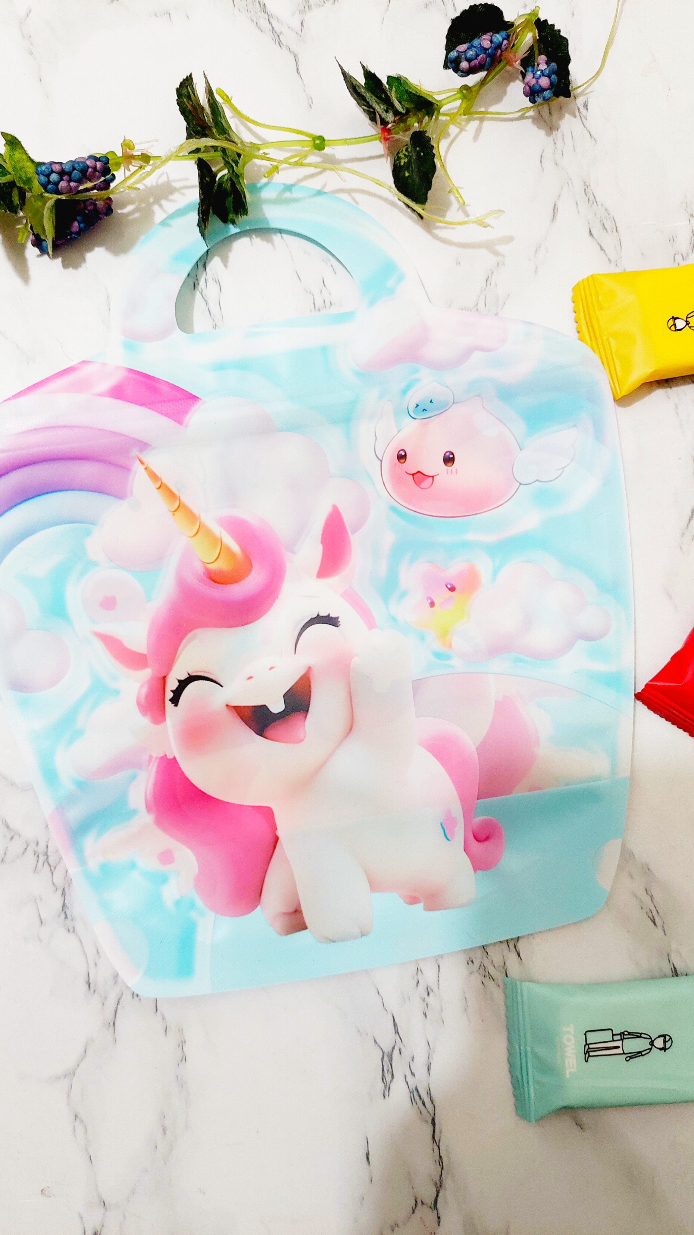 زیپ کیپ یونیکرن لققمه و اجیل