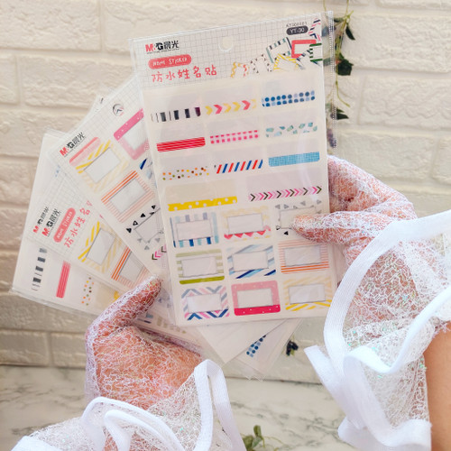 برچسب اسم رنگ رنگی