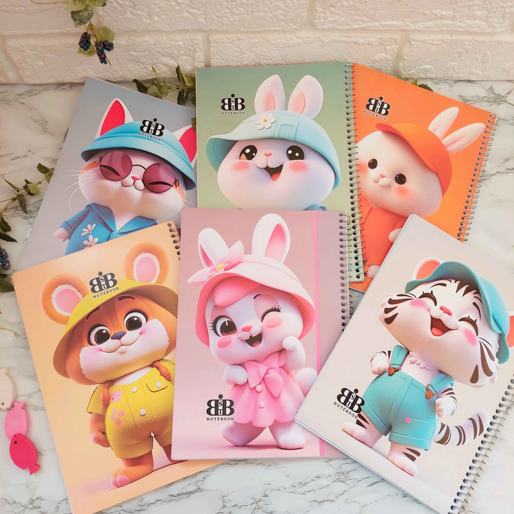 دفتر با کیفیت طرح دار