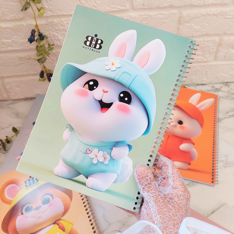 دفتر جلد رنگی