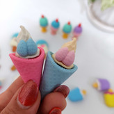 پاکن طرح بستنی قیفی