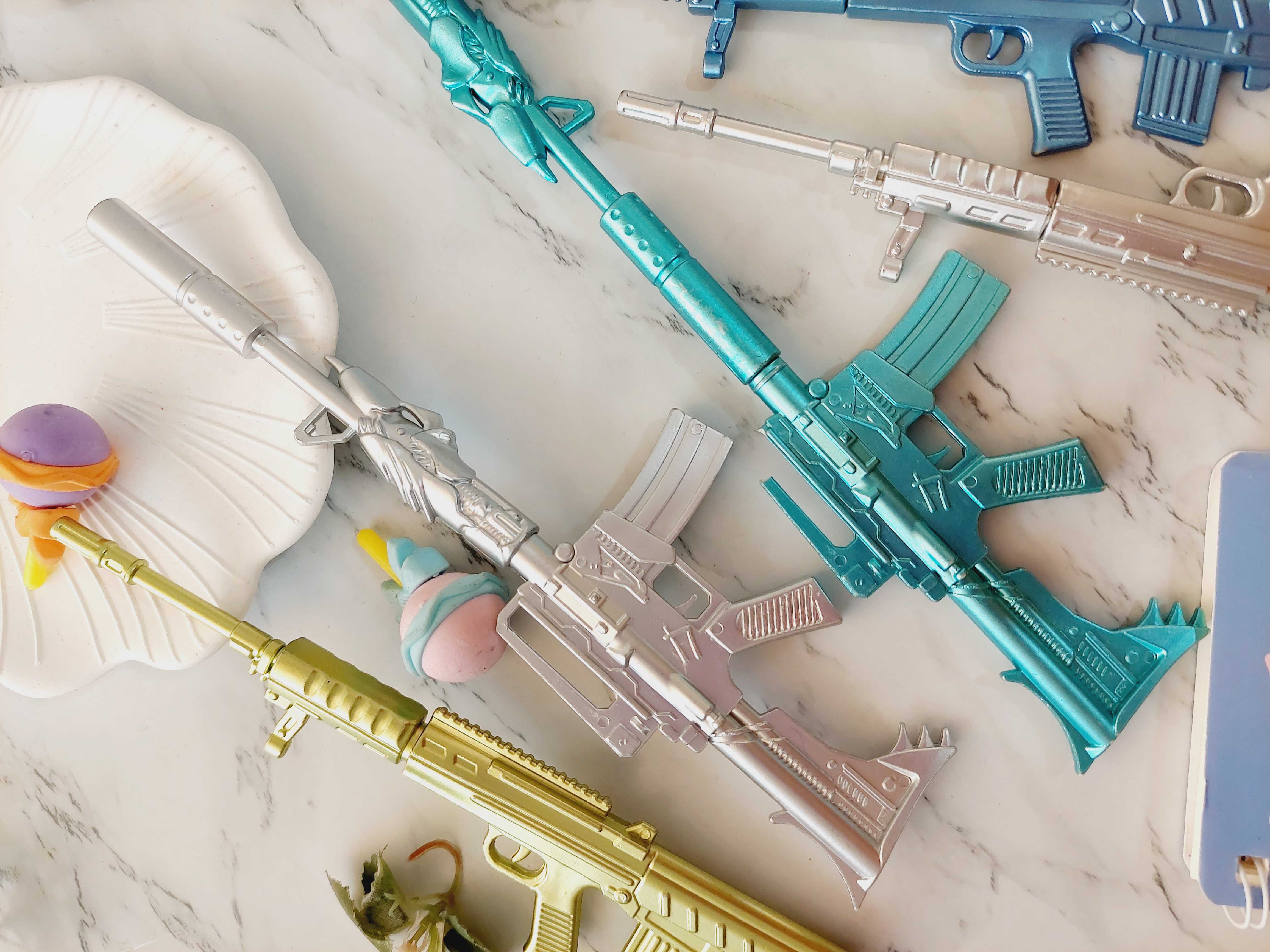 روان نویس طرح تفنگ دکوری