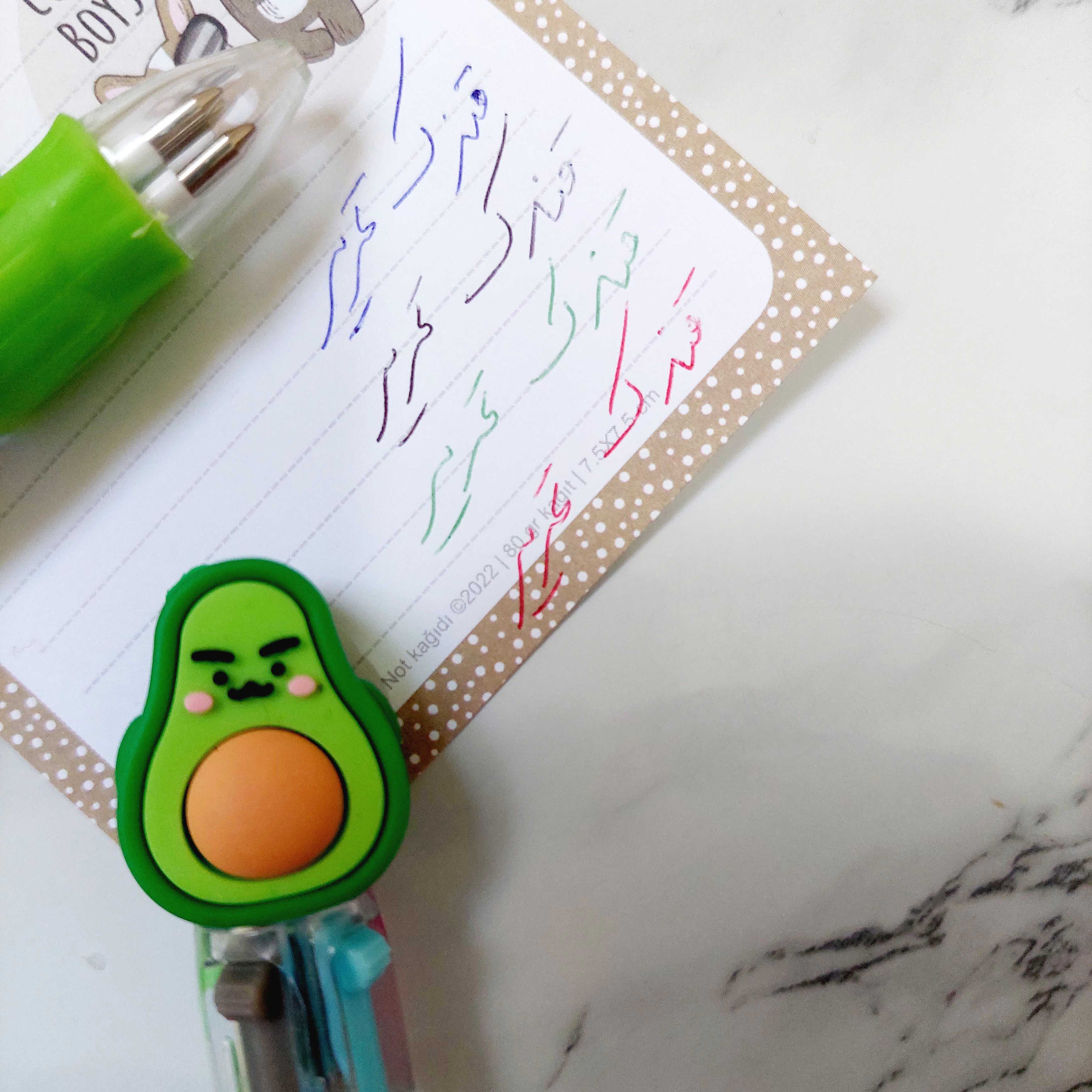 خودکار چهاررنگ آووکادو فانتزی