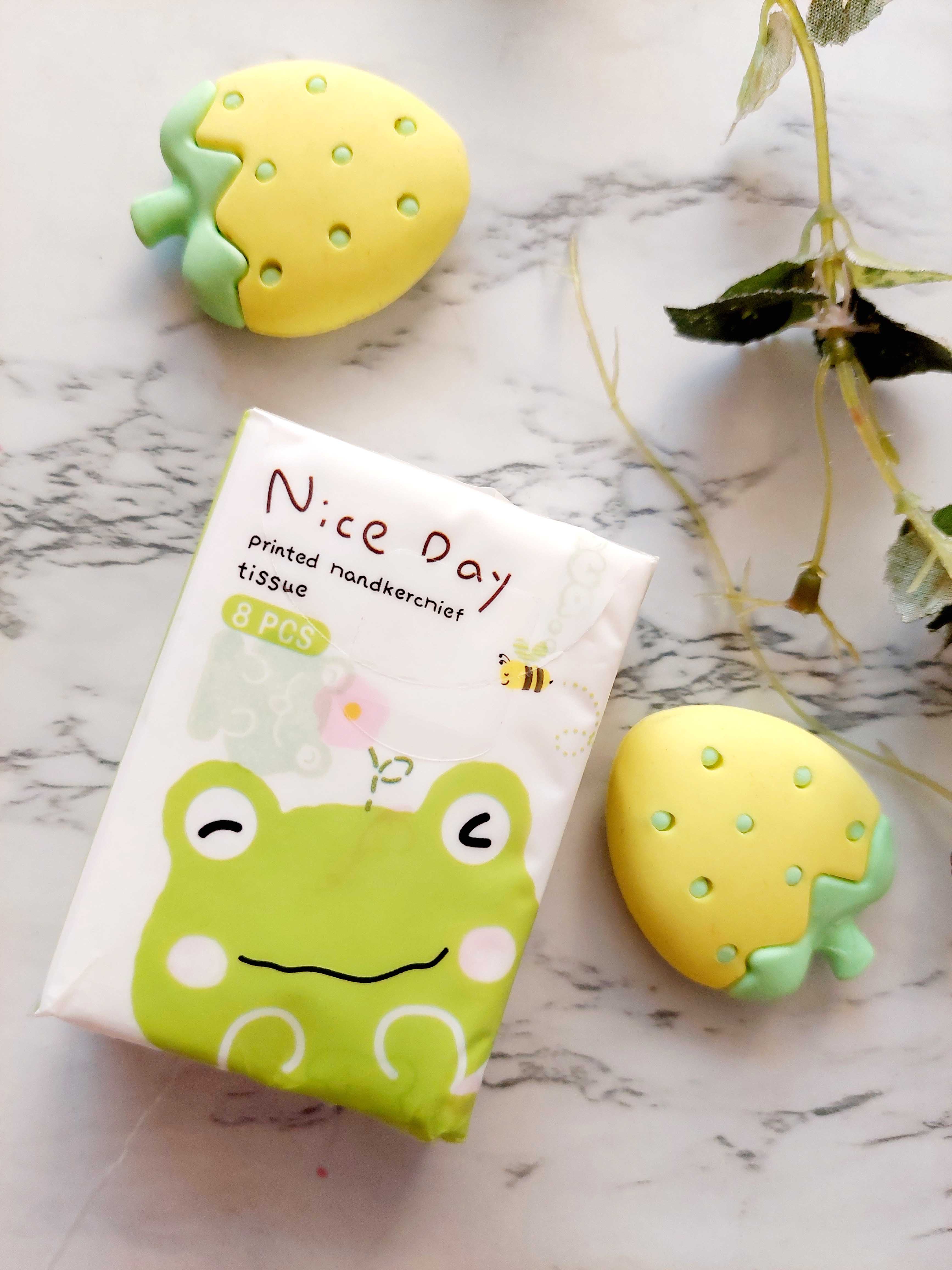 دستمال جیبی فانتزی قورباغه