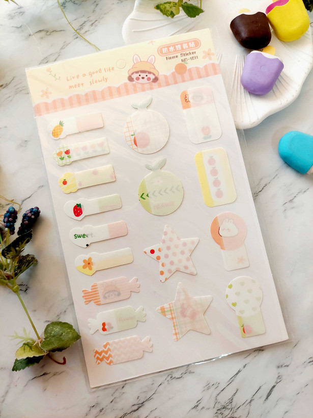 برچسب اسم جدید