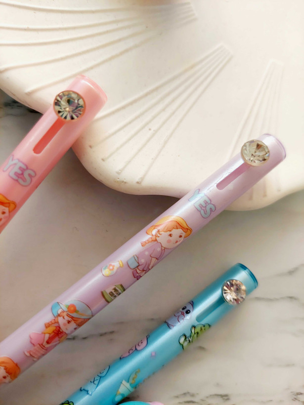 خودکار کلیکی نگین دار