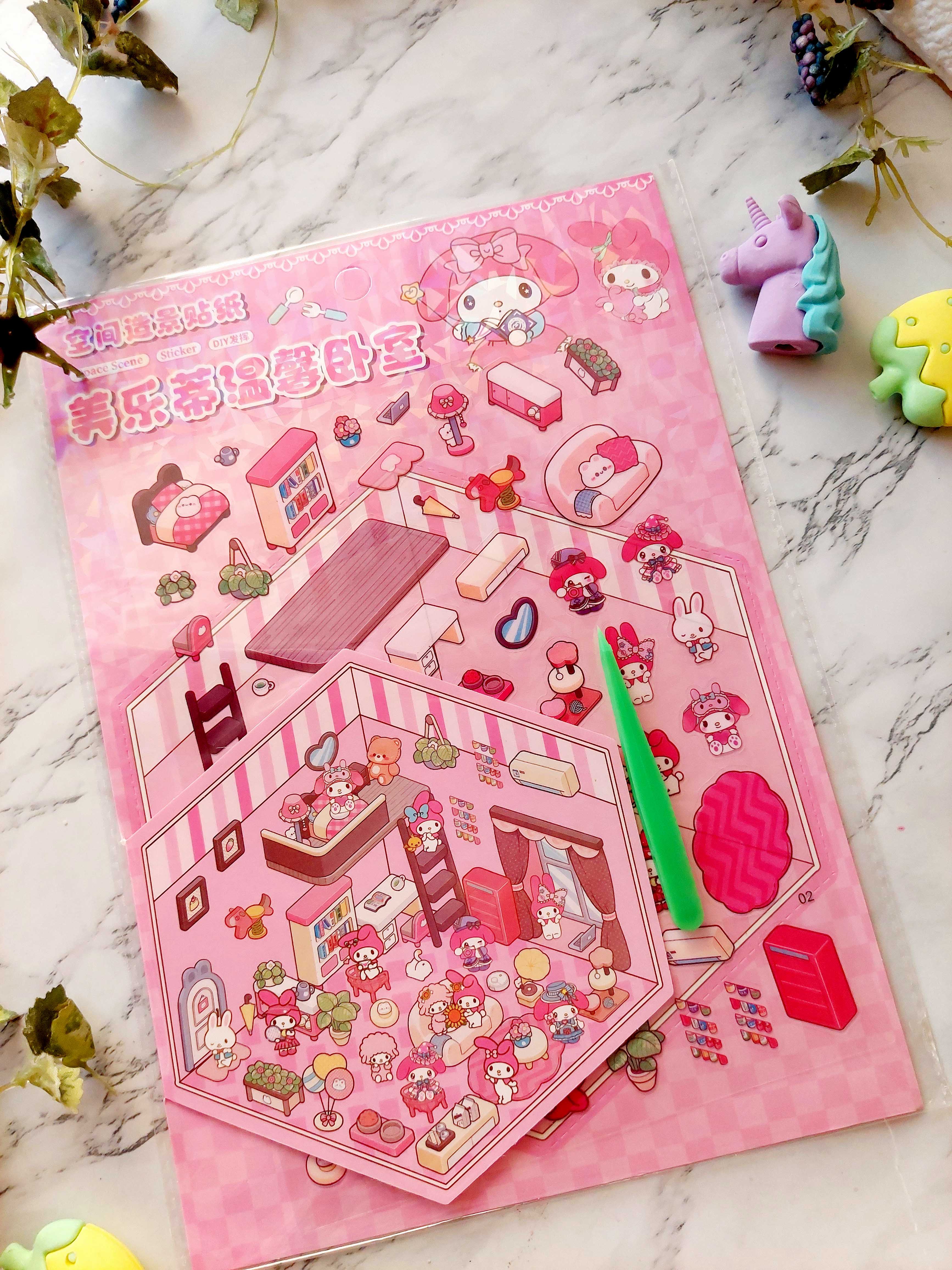 استیکر سه بعدی ملودی