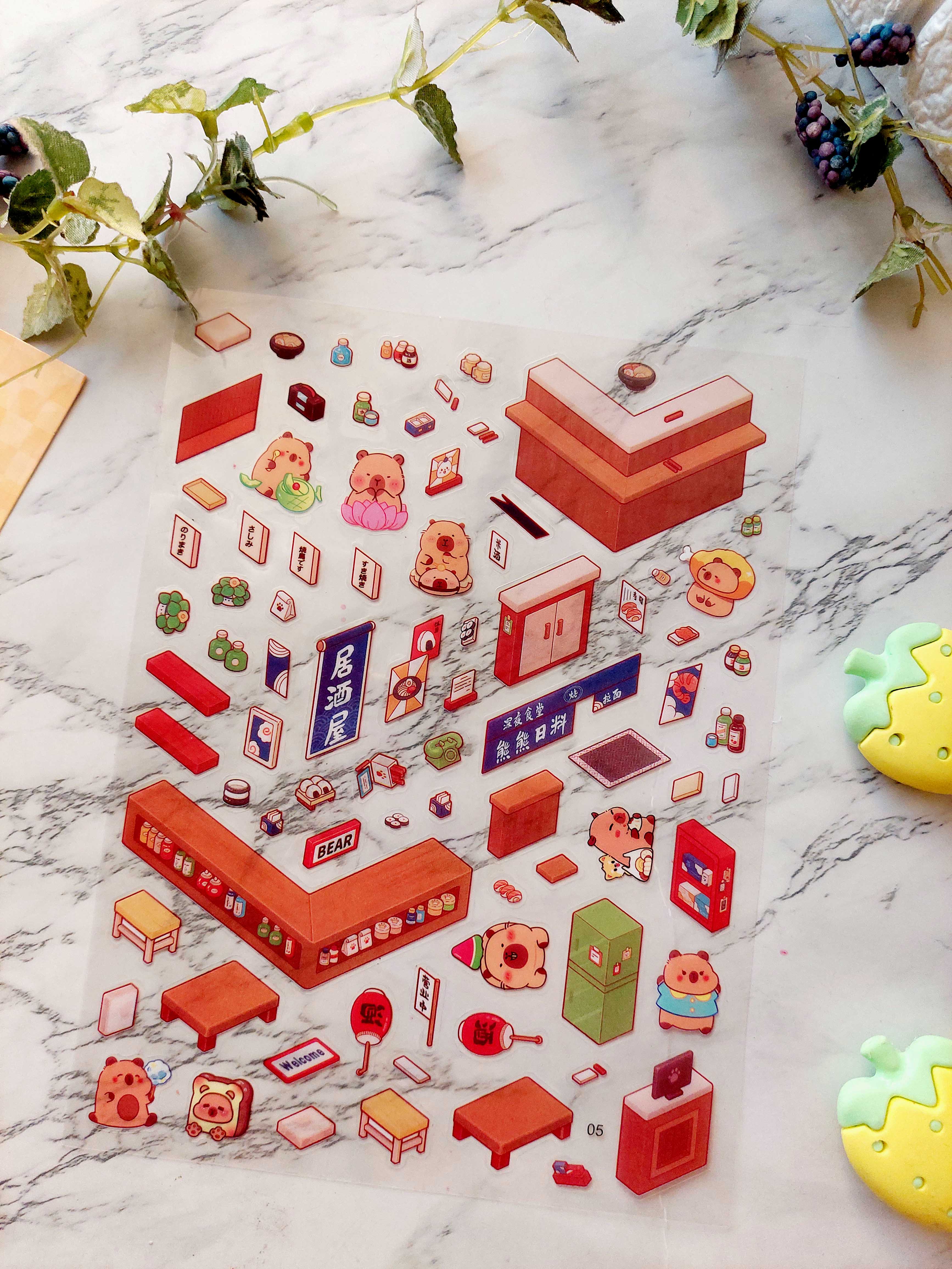 استیکر سه بعدی انیمه