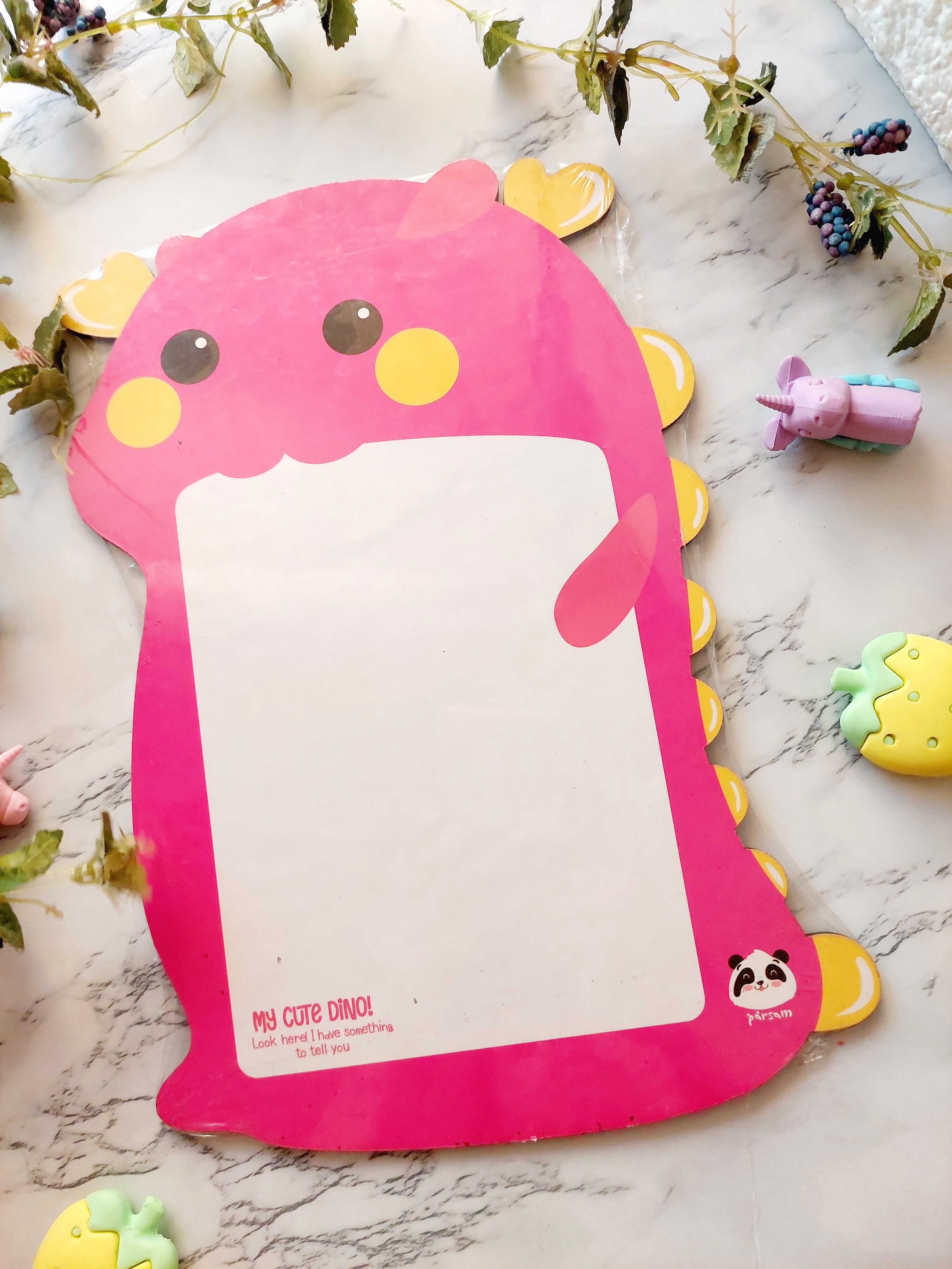 تخته وایت برد صورتی کیوت