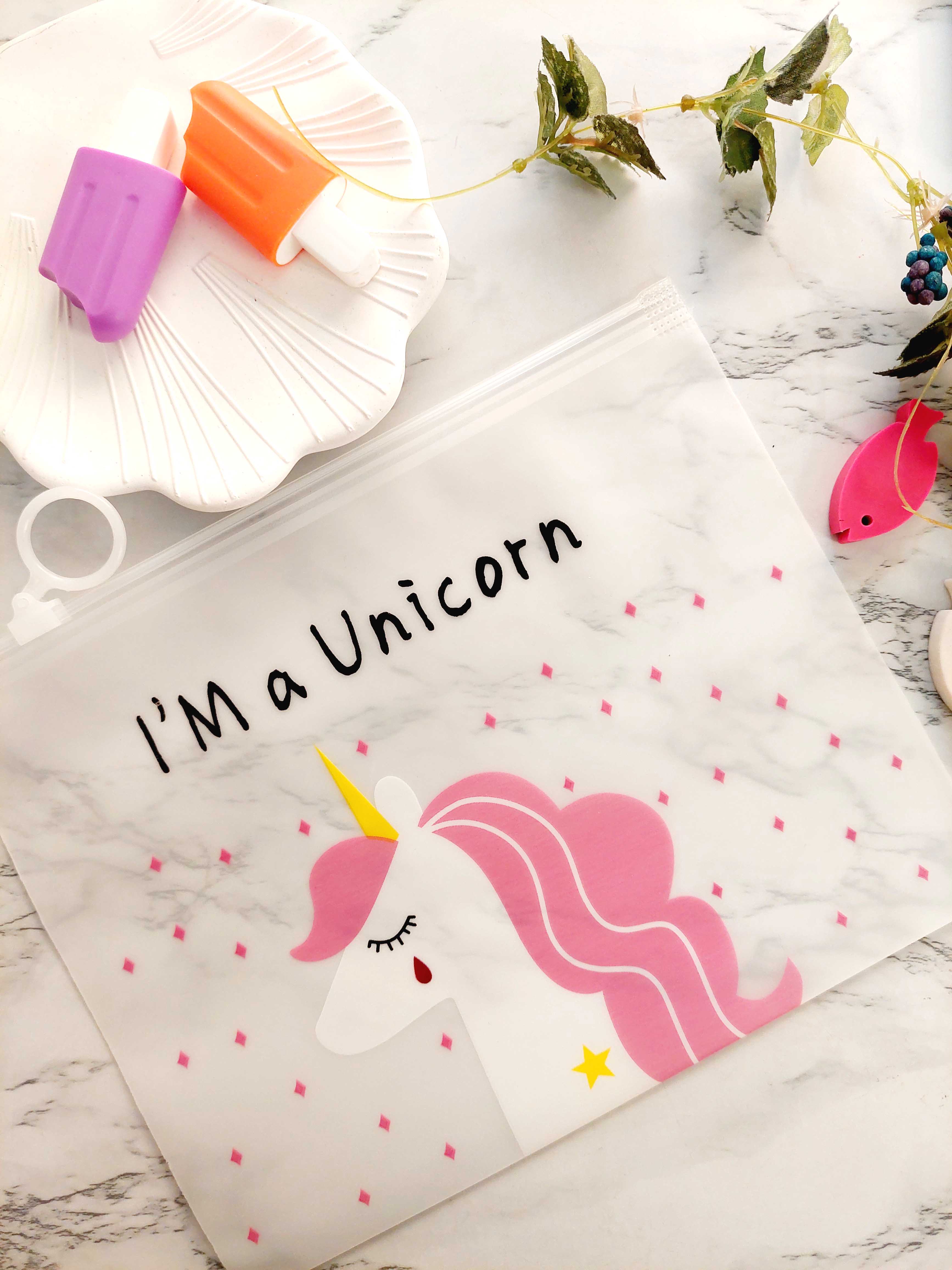 پوشه زیپدار فانتزی