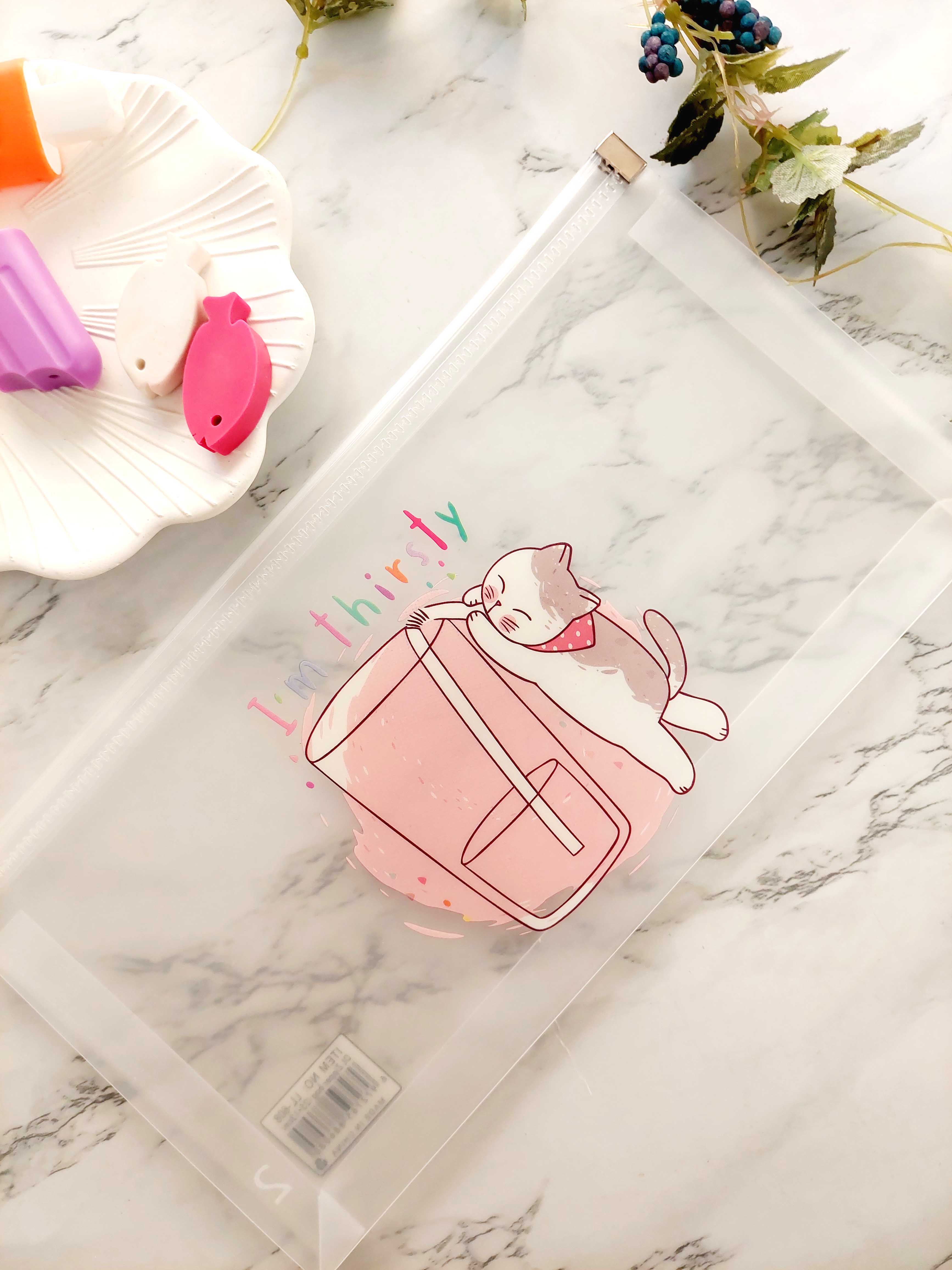 جامدادی طلقی شفاف