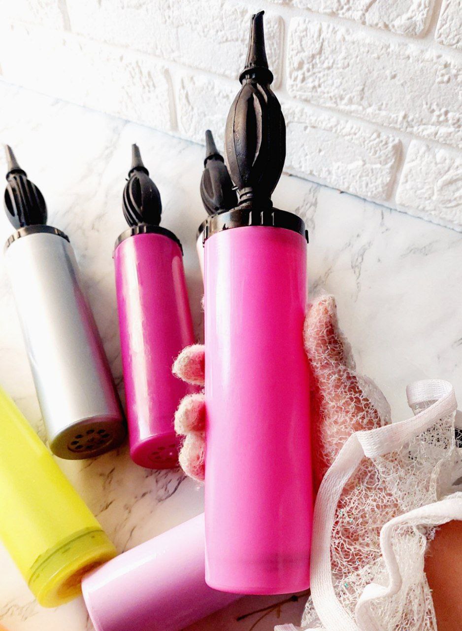 تلمبه بادکنک رنگی