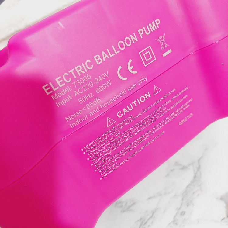 پمپ باد برقی بادکنک