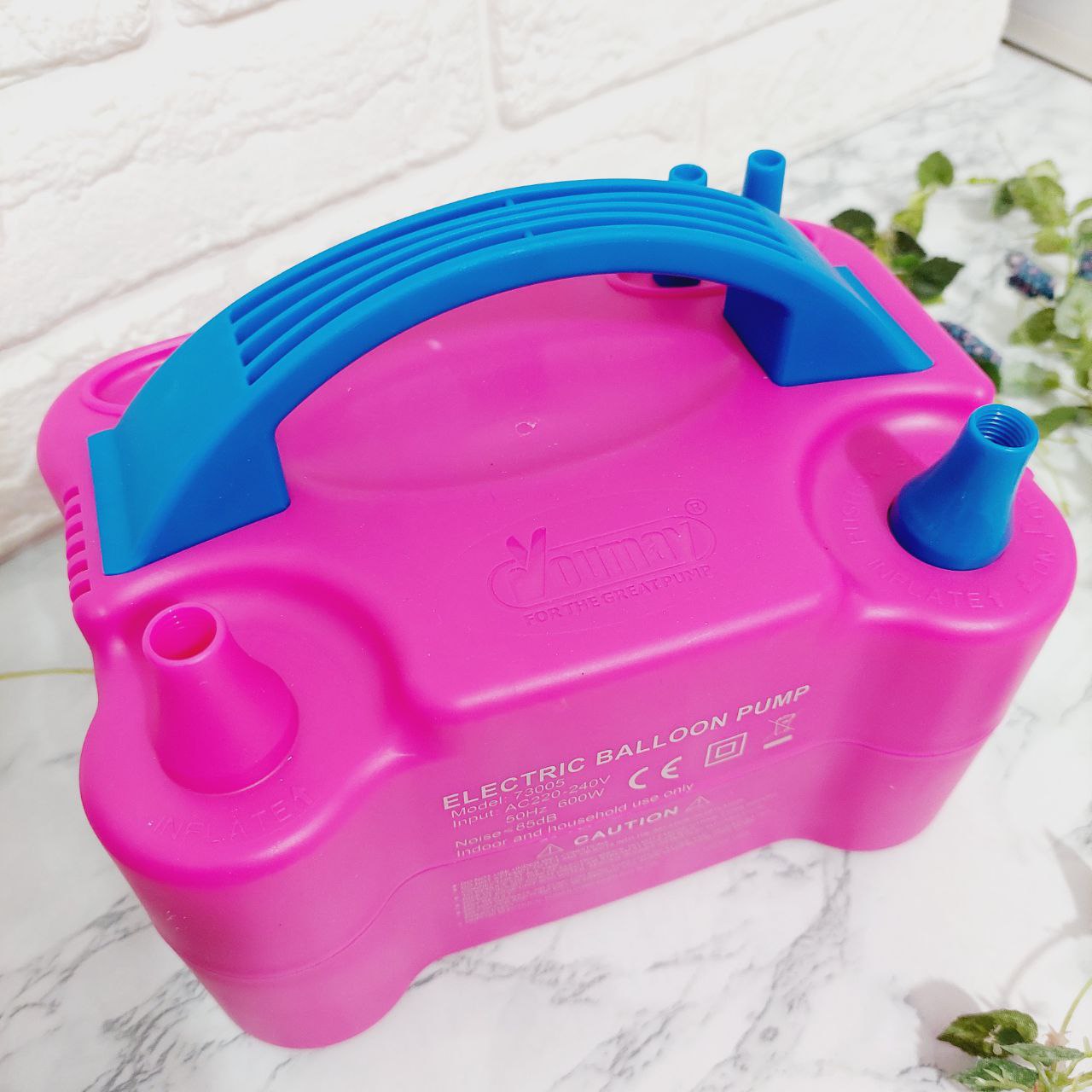 پمپ باد برقی صورتی
