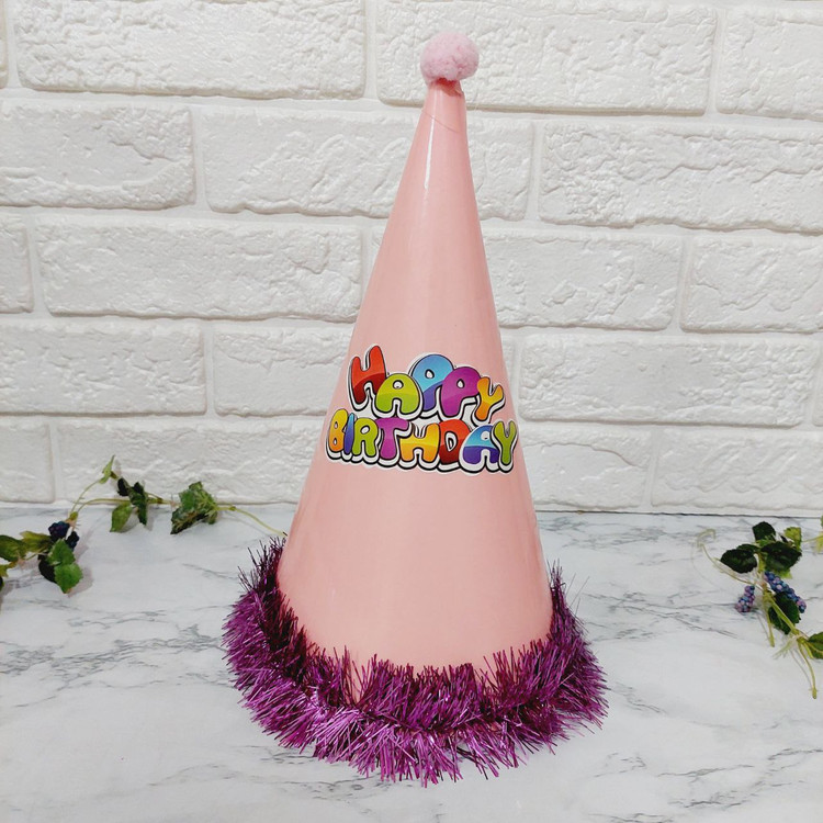 کلاه تولد زری دار