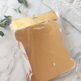 پرده ریسه ای طلایی