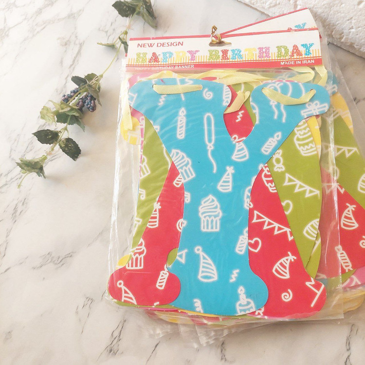 پرده ریسه ای رنگی