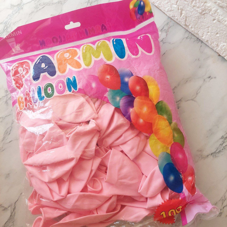 بادکنک پاستلی صورتی