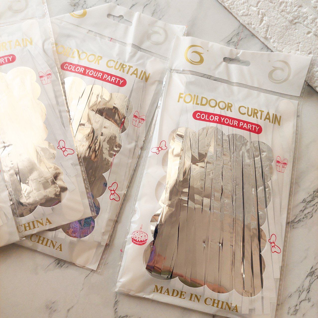 پرده متالایز نقره