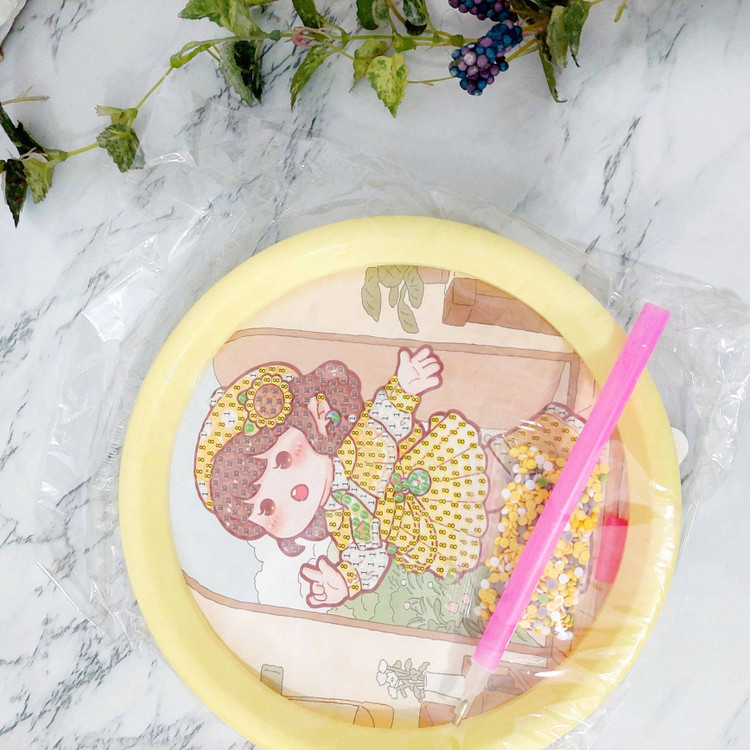 نقاشی الماسی گرد