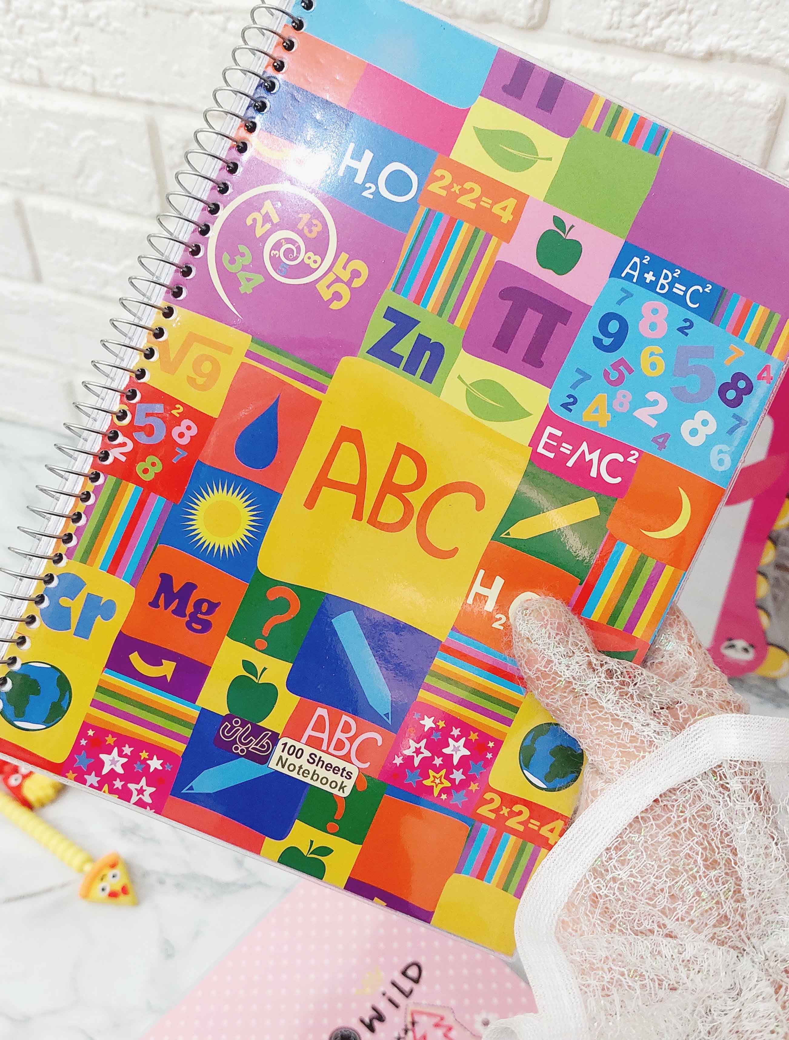 دفتر زبان مجلد فانتزی