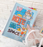 دفتر زبان چهارخط کیوت