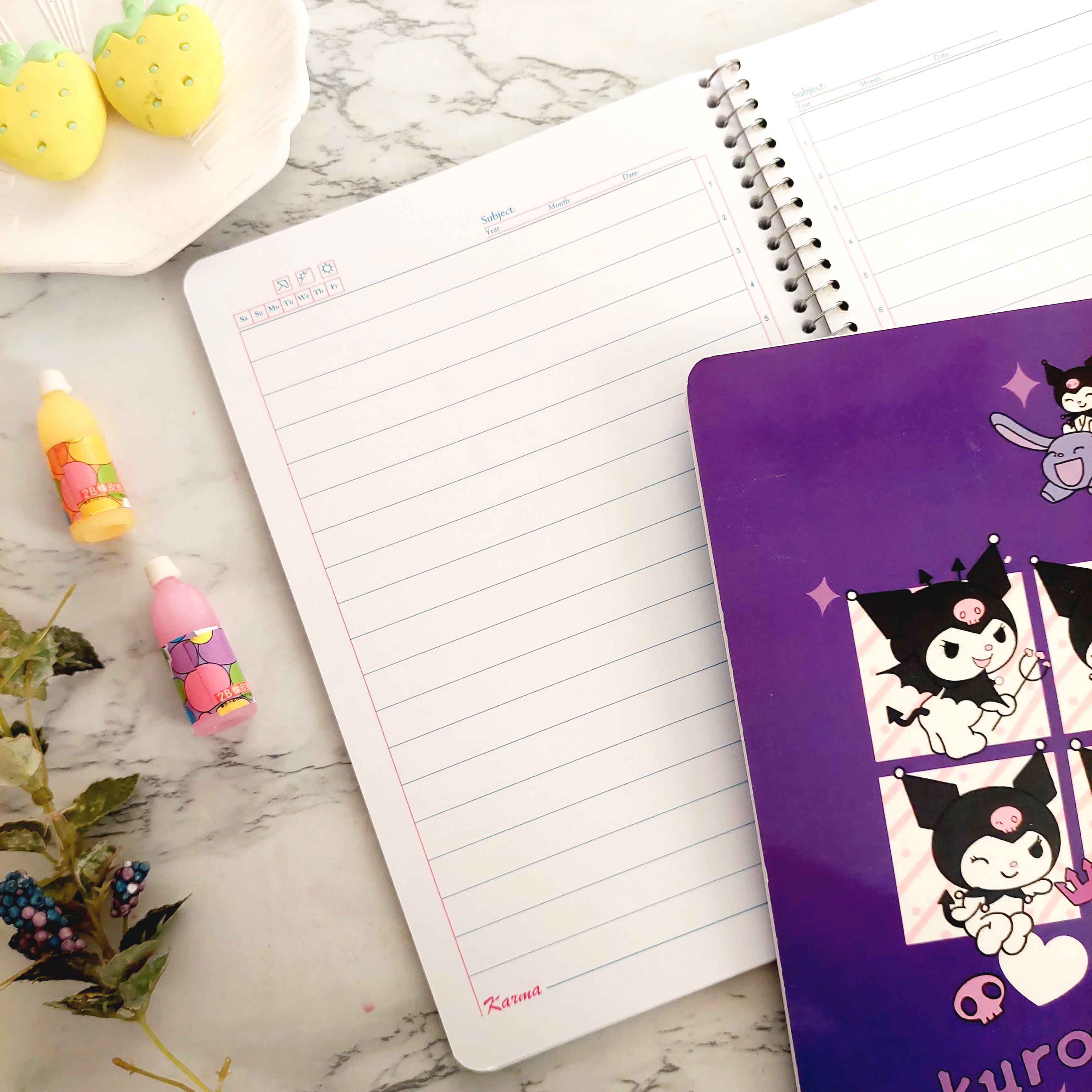 دفتر خط دار