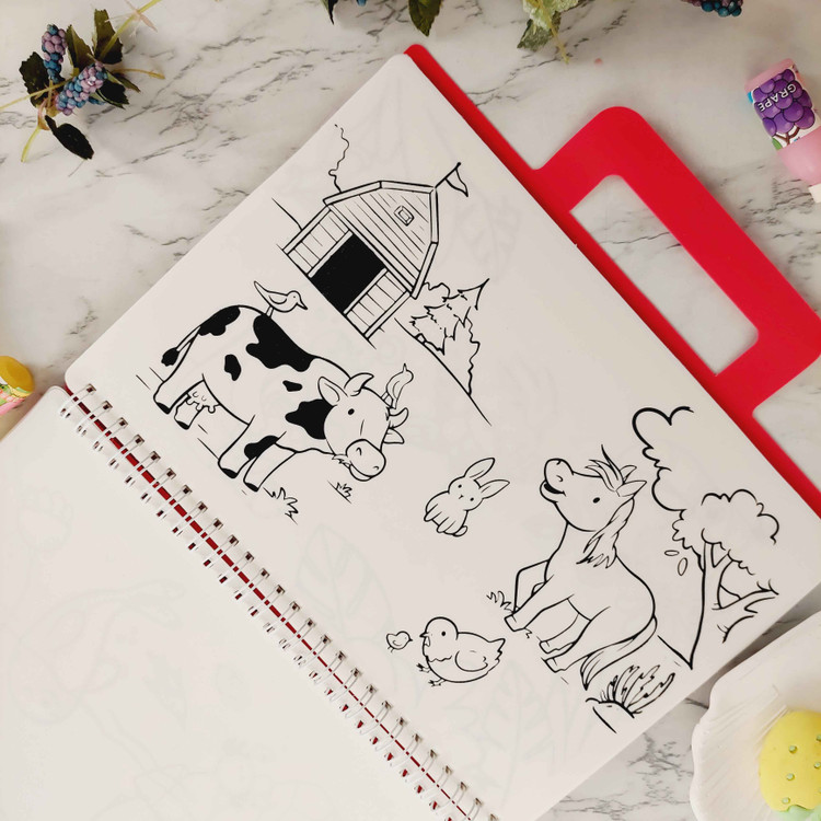 دفتر رنگامیزی بینهایت یونی کید