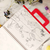 دفتر رنگامیزی بینهایت یونی کید