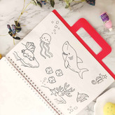 دفتر رنگامیزی بینهایت یونی کید