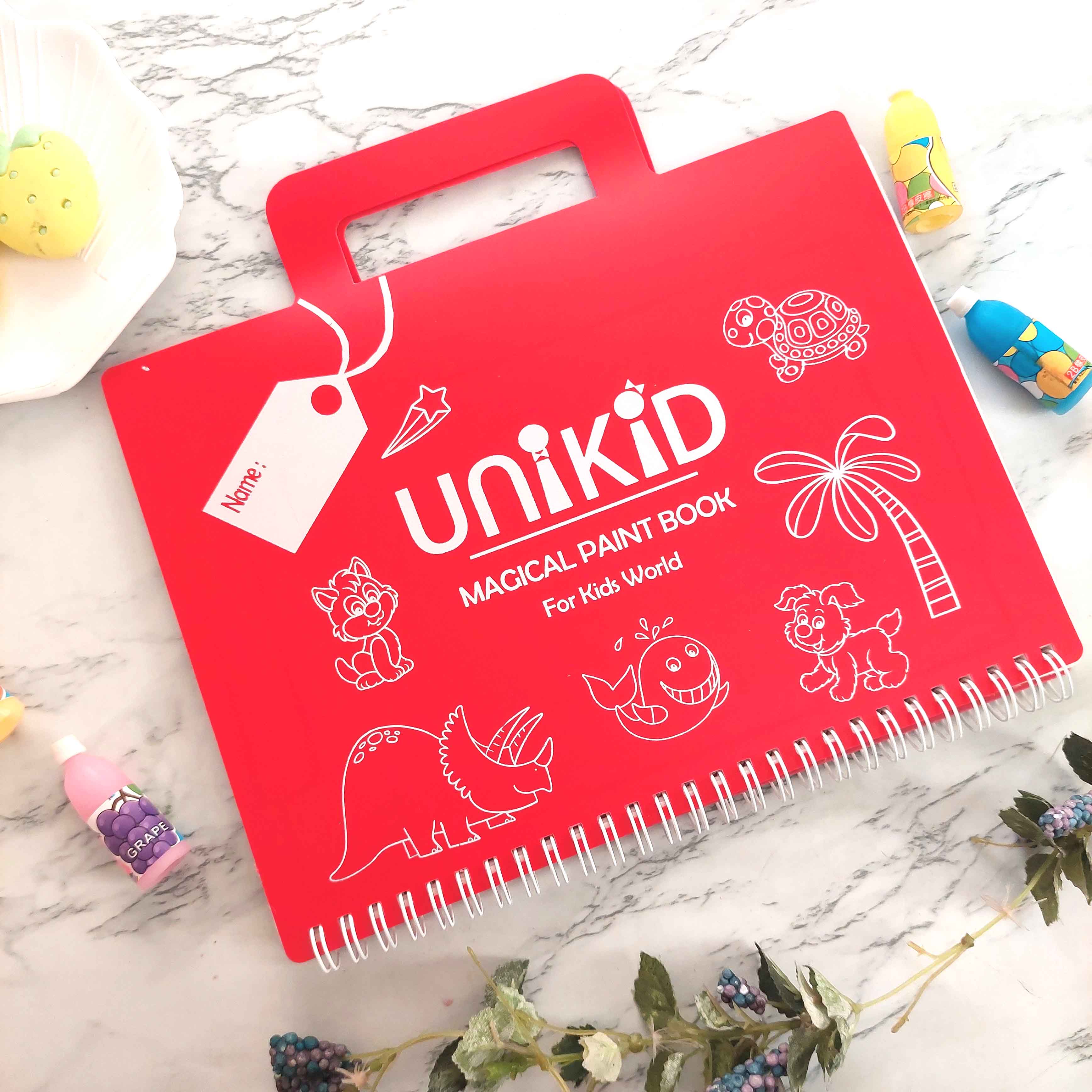 دفتر رنگامیزی بینهایت یونی کید