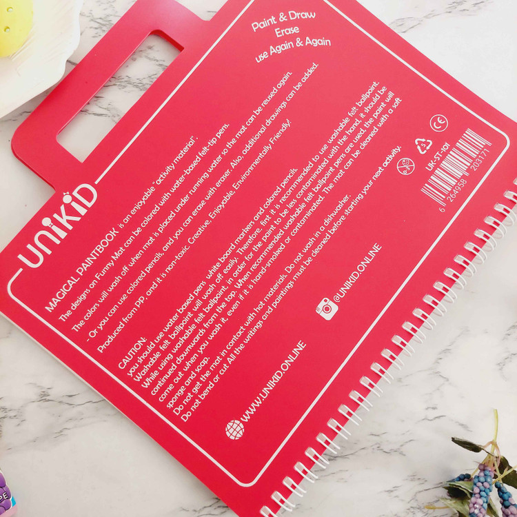 دفتر رنگامیزی بینهایت یونی کید