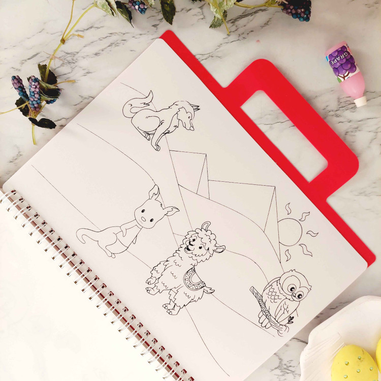 دفتر رنگامیزی بینهایت یونی کید