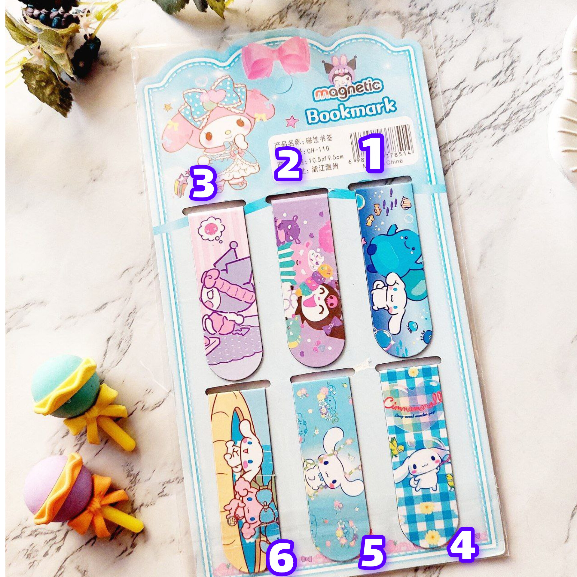 بوکمارک مگنتی سانریو