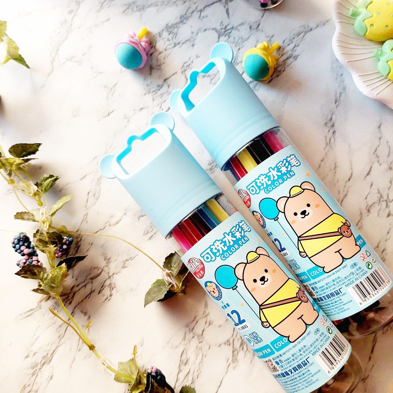 ماژیک 12 رنگ وارداتی