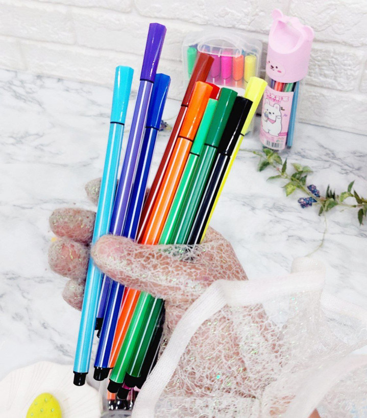 ماژیک 12 رنگ رنگامیزی