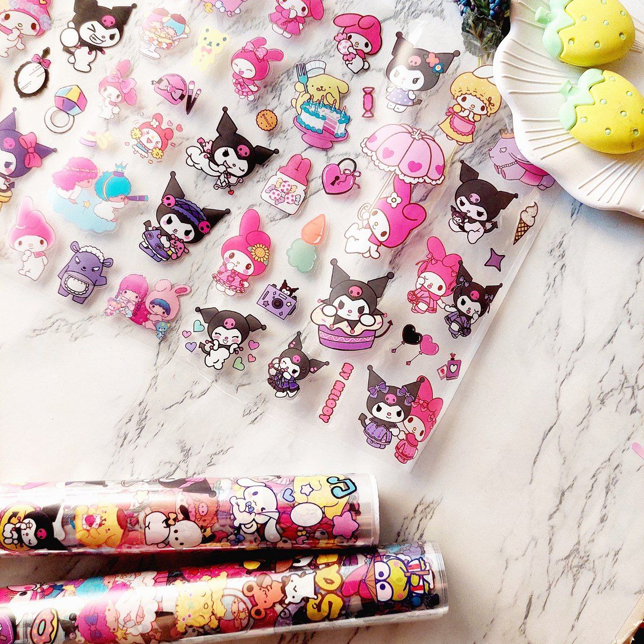 استیکر کرومی