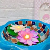 چراغ خواب گل نیلوفر ابی