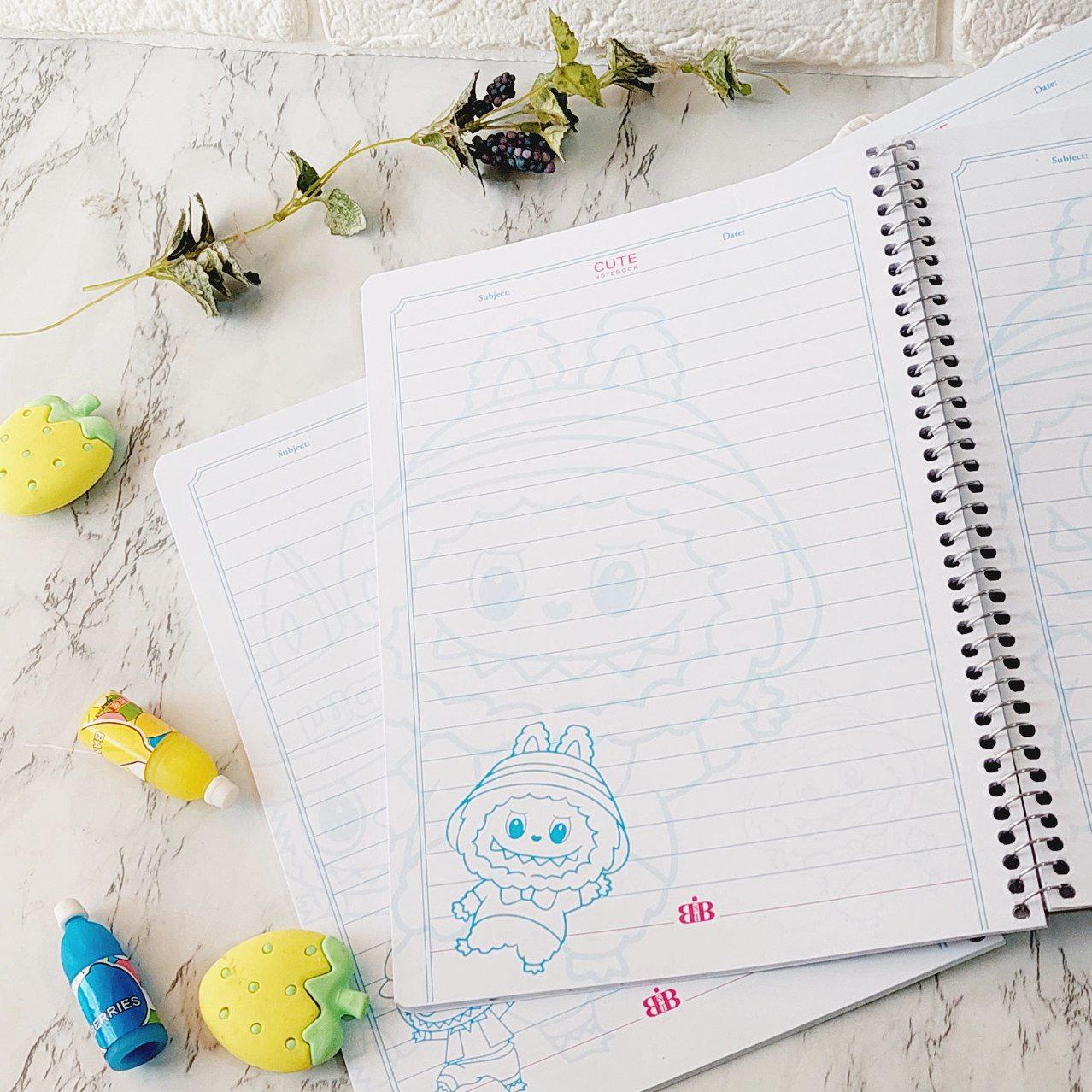 دفتر حاشیه دار فانتزی