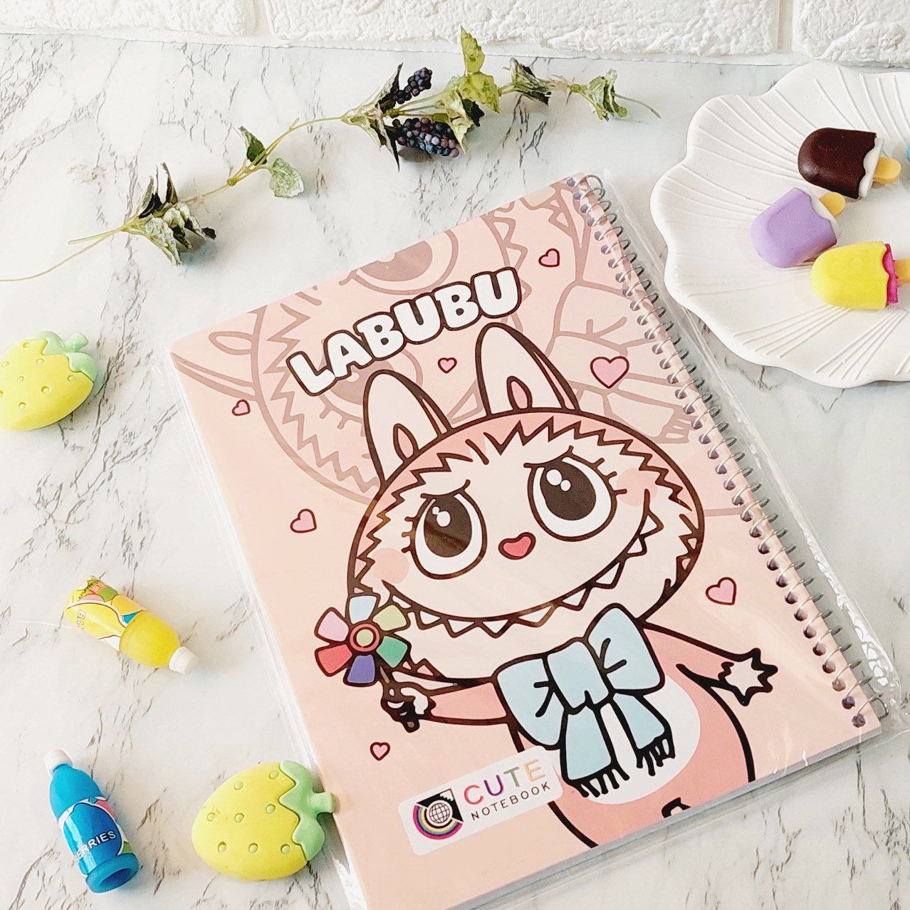 لبوبو ترند زمینه گلبهی