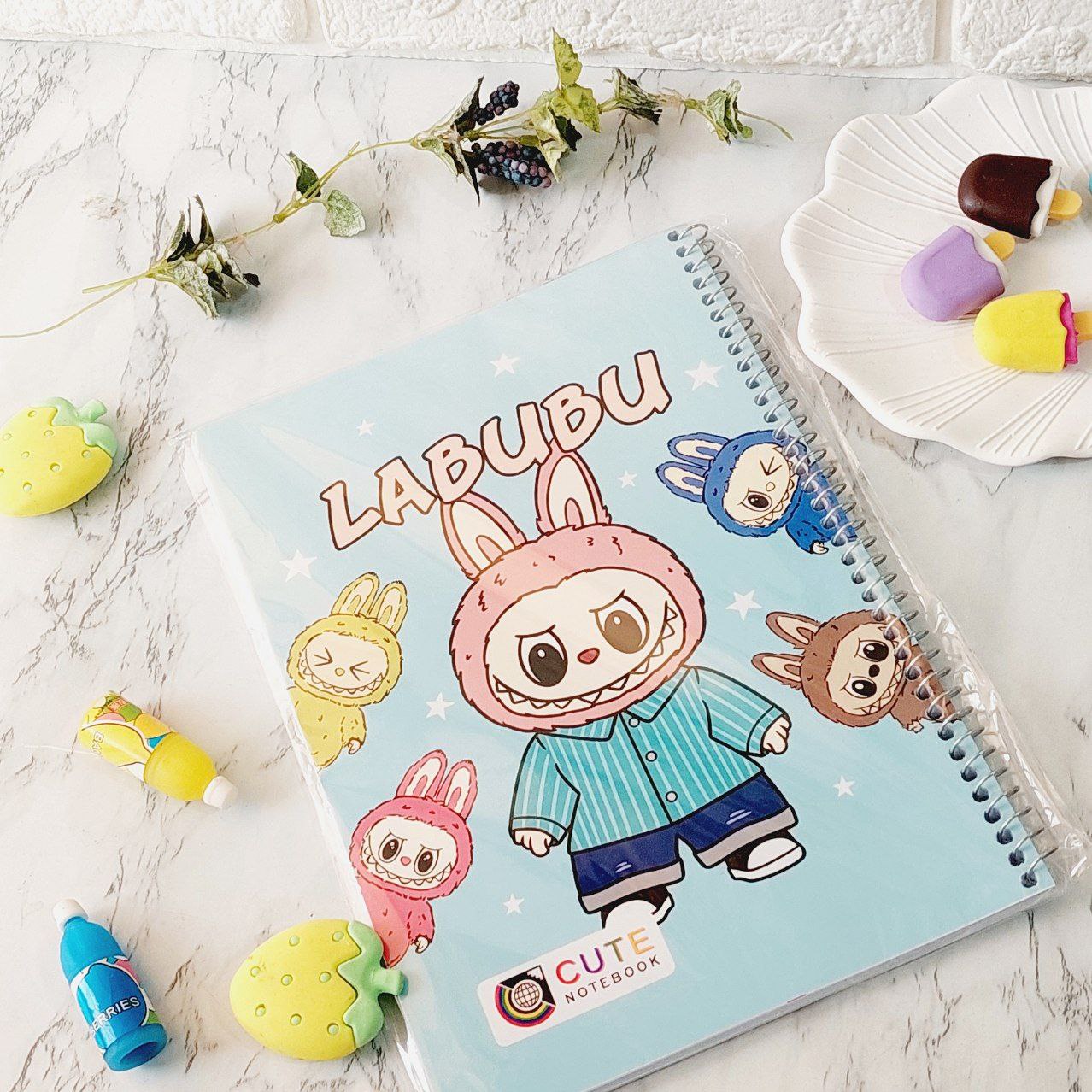 دفتر لبوبو حاشیه دار