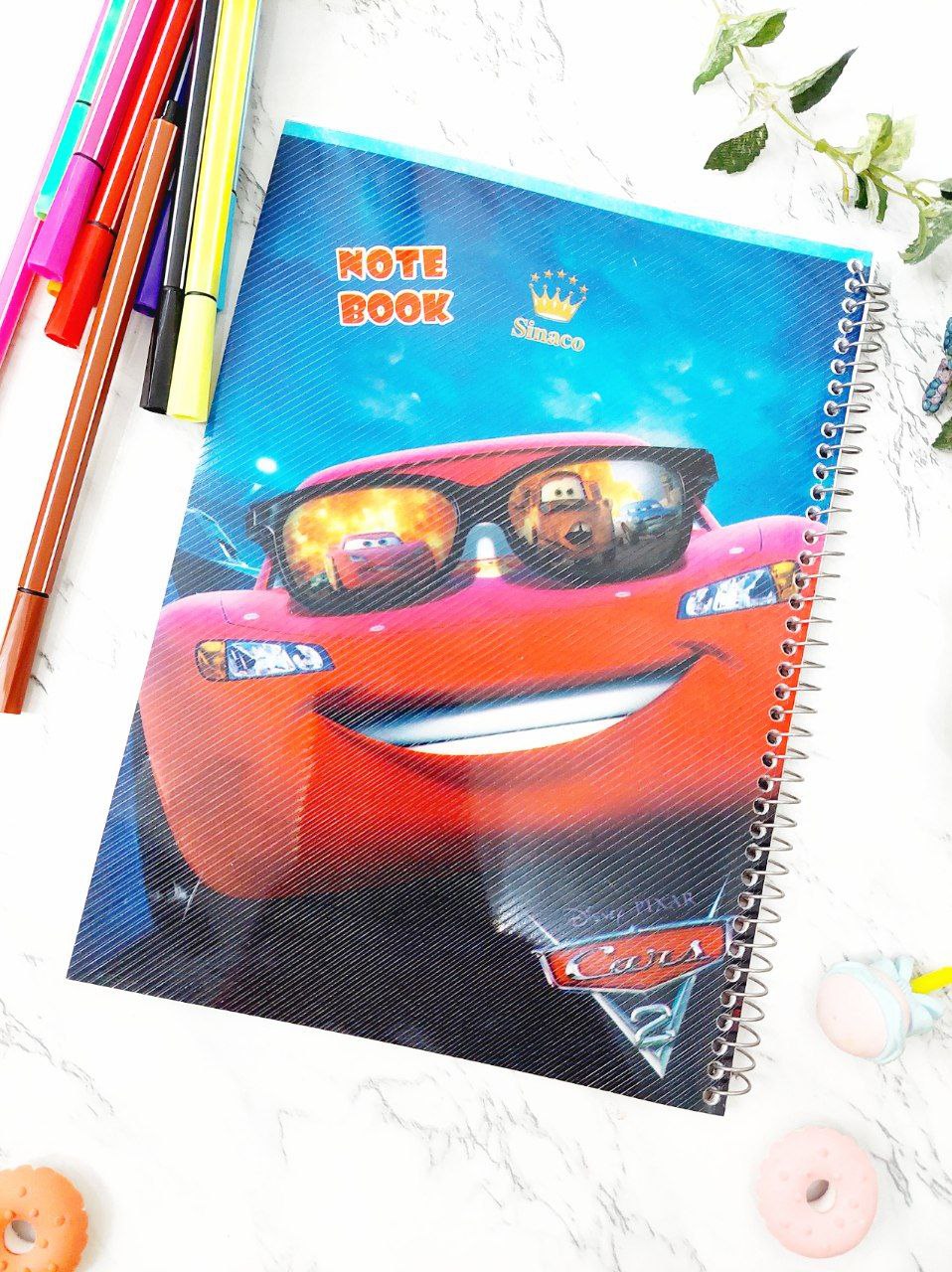 دفتر ۴۰ برگ جلد طلقی