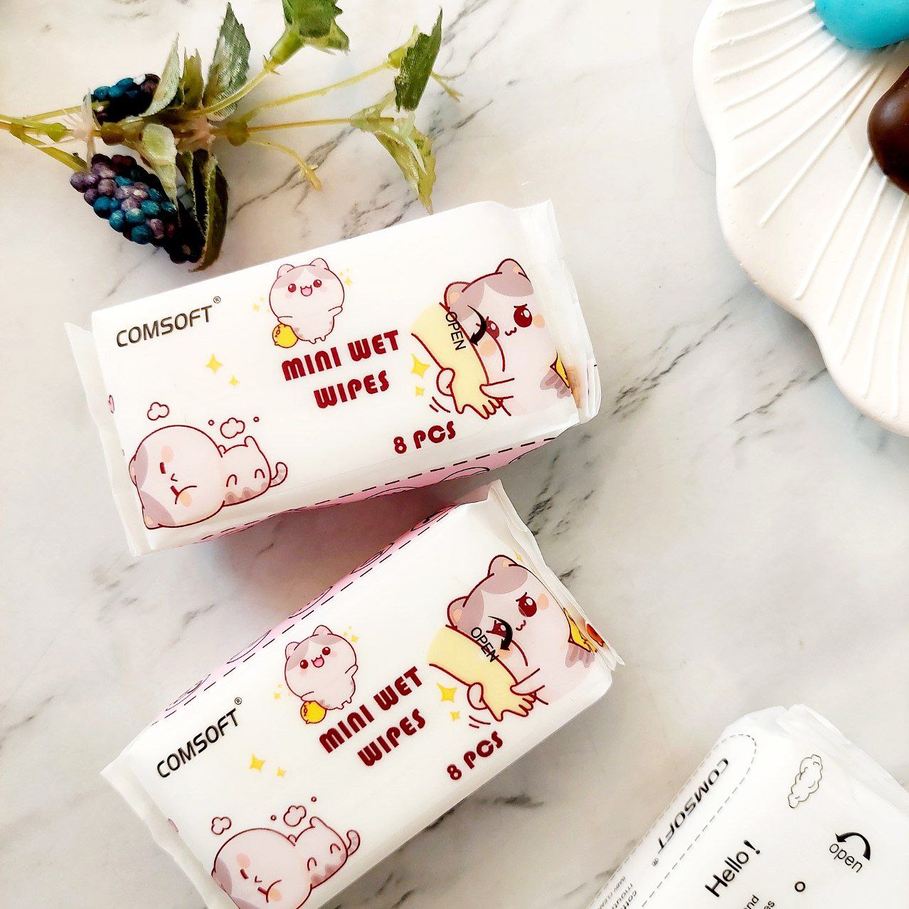 دستمال مرطوب مینی