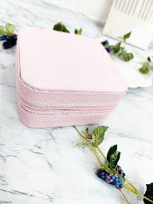 کیف جواهرات صورتی