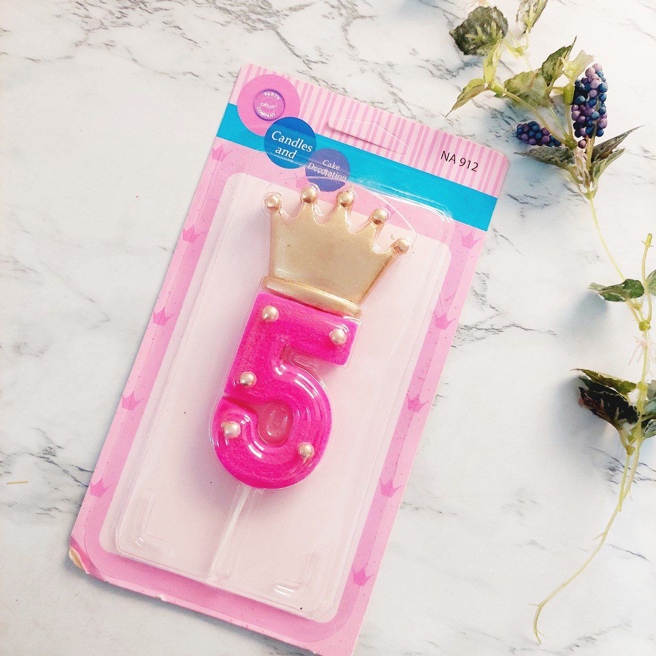 شمع تولد عددی