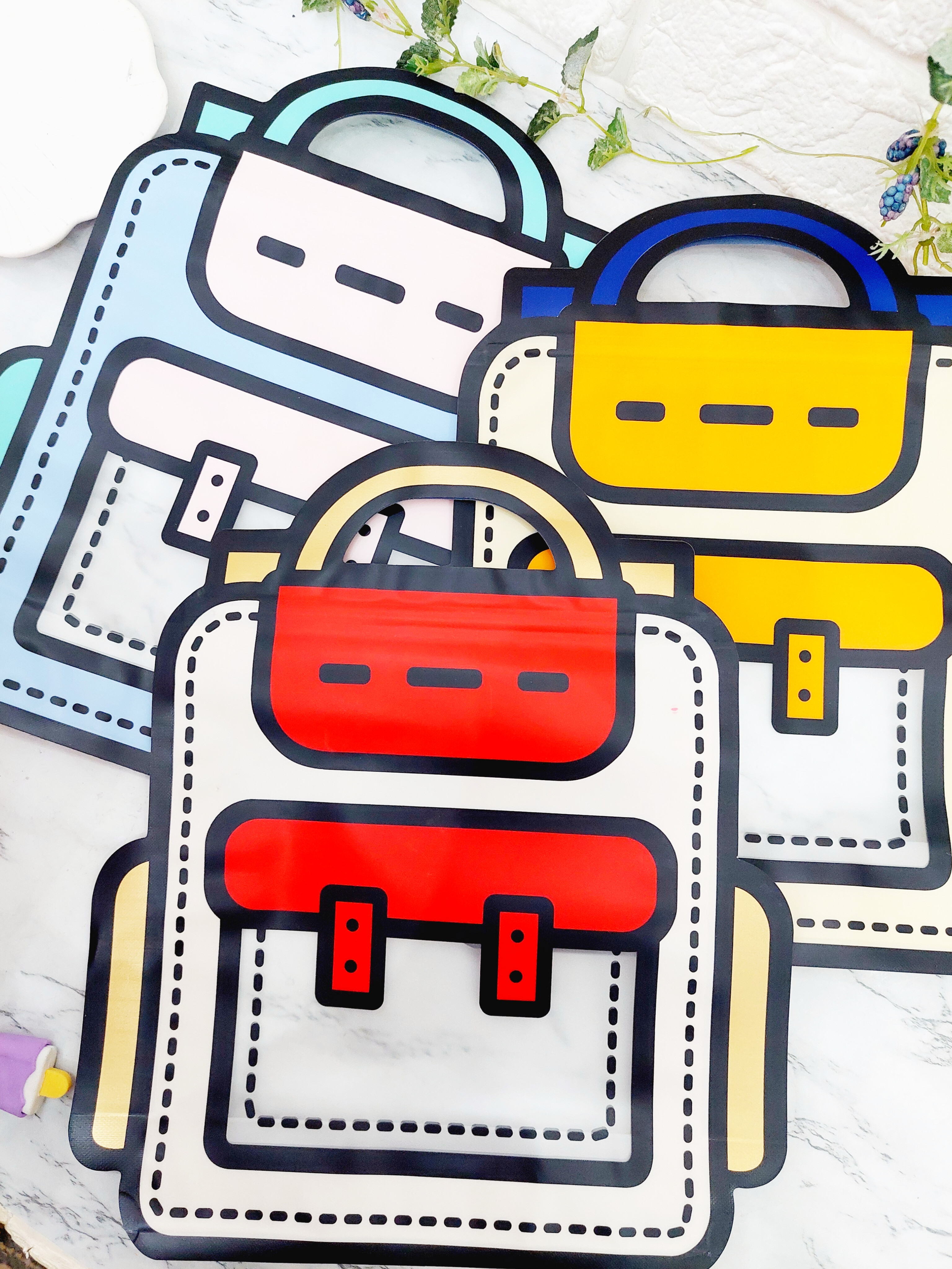 زیپ کیپ فانتزی طرح کوله پشتی