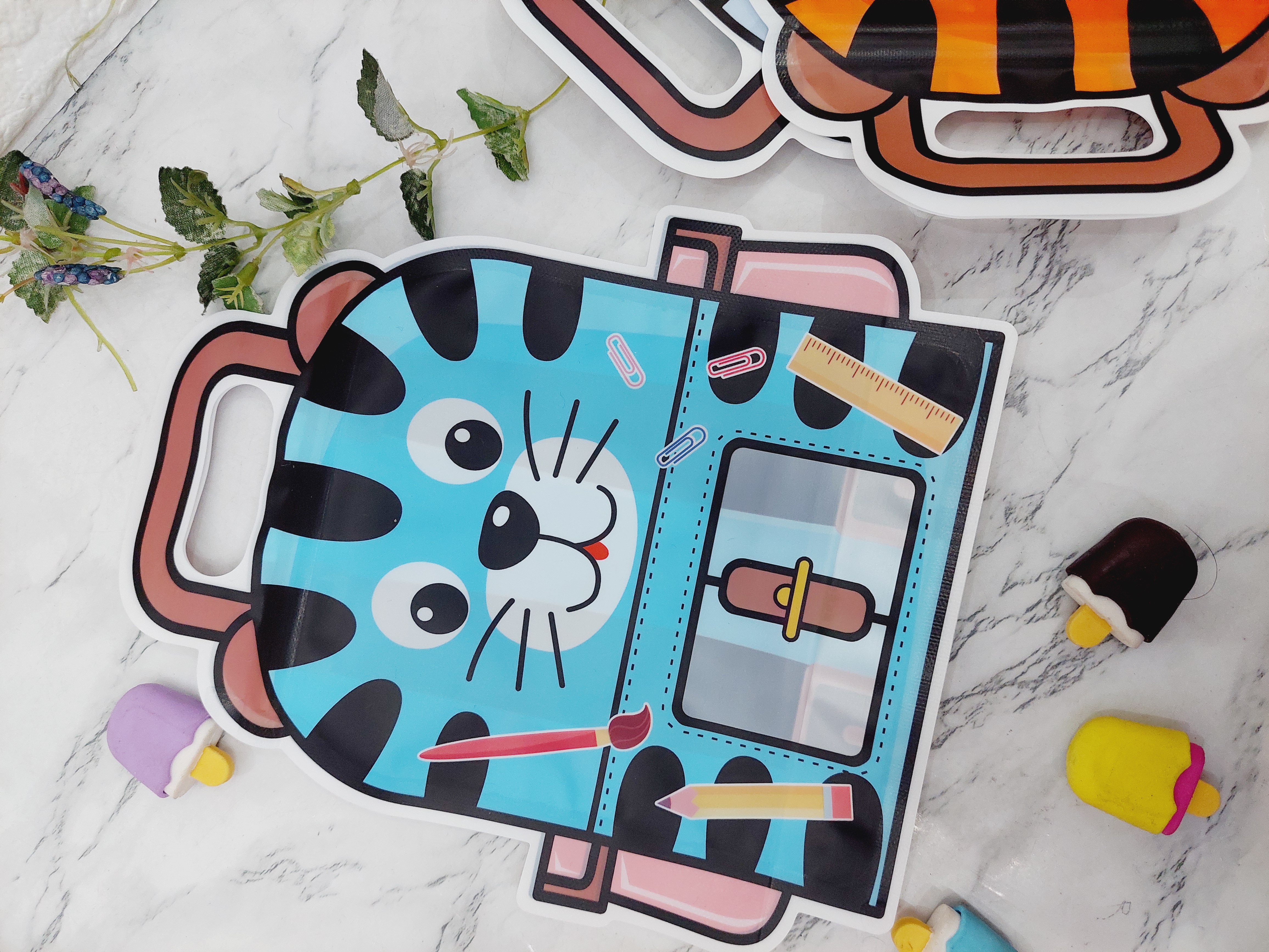 زیپ کیپ طرح ببر